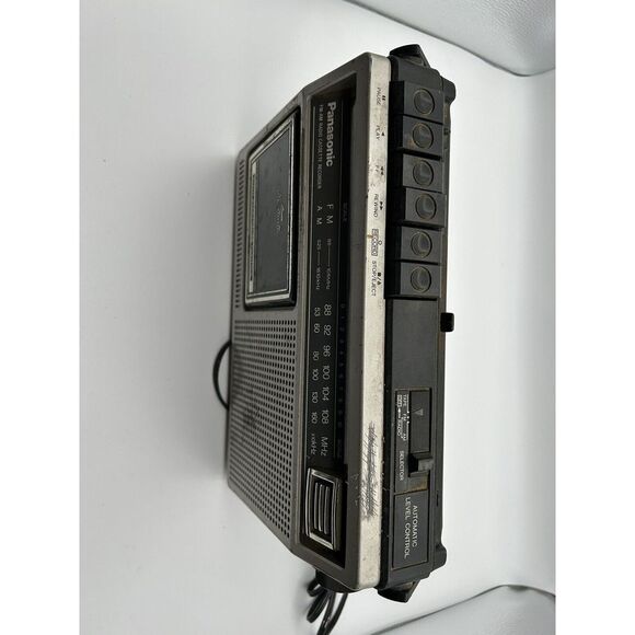 Panasonic Radio Cassette Recorder RX-1230 Radio Tape Side broke READ DESCRIPTION - Picture 3 of 5